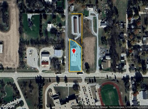 1818 Central Ave, Auburn, NE Parcel Map