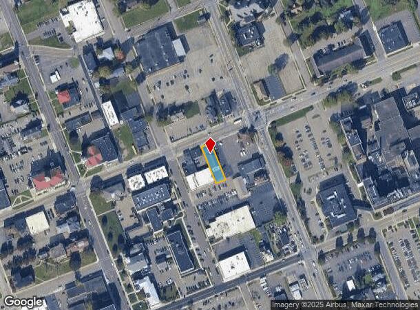456 E Church St, Elmira, NY Parcel Map