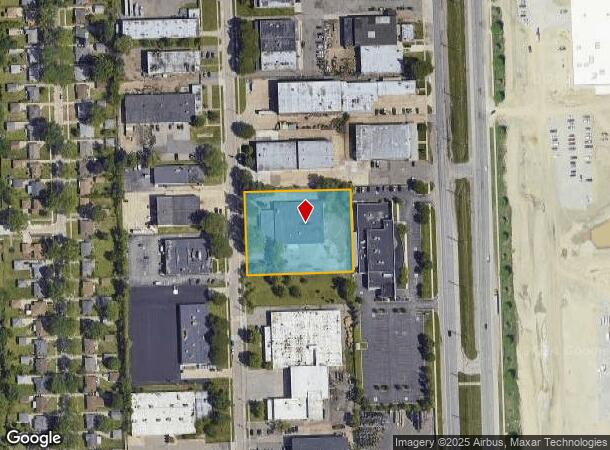  23500 Pinewood St, Warren, MI Parcel Map