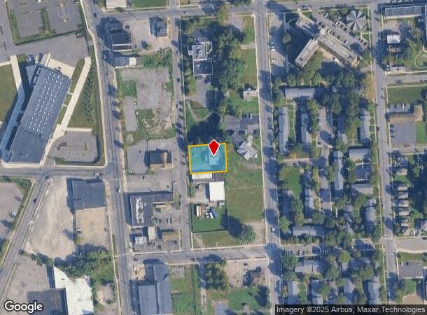 1029 Montgomery St, Syracuse, NY Parcel Map