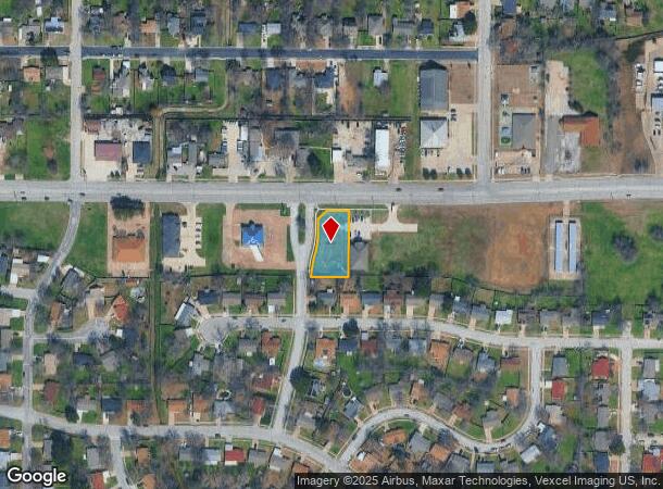  5800 Watauga Rd, Watauga, TX Parcel Map
