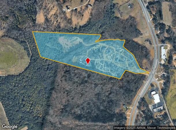 2596 Athens Hwy, Gainesville, GA Parcel Map