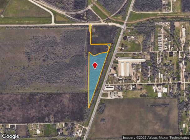 Fenn Rd, Rosharon, TX Parcel Map