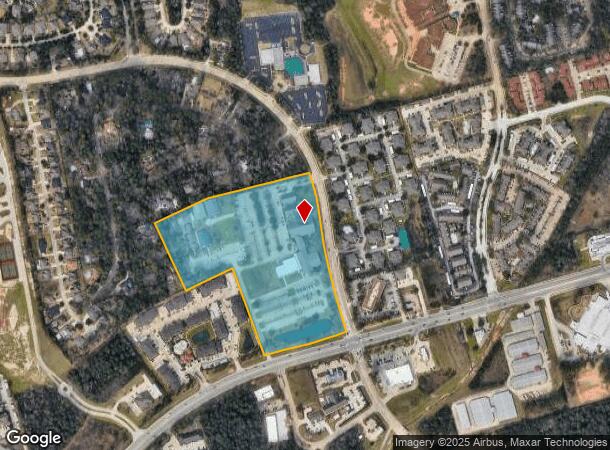 1855 Longmire Rd, Conroe, TX Parcel Map