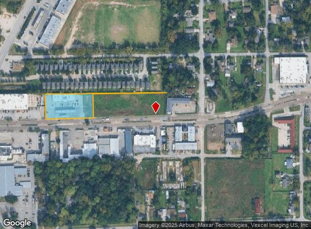  3055 Tidwell Rd, Houston, TX Parcel Map