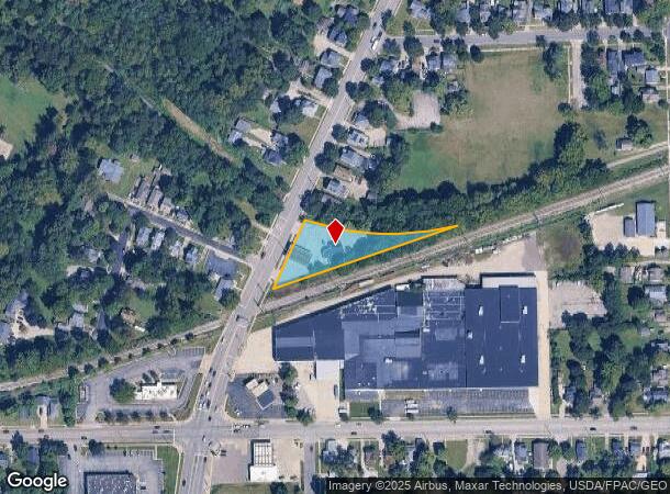 587 S Main St, Adrian, MI Parcel Map