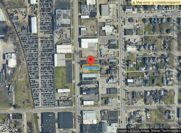  1804 S Main St, South Bend, IN Parcel Map