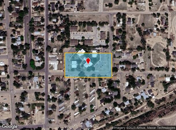 708 Mullen St, Lamar, CO Parcel Map