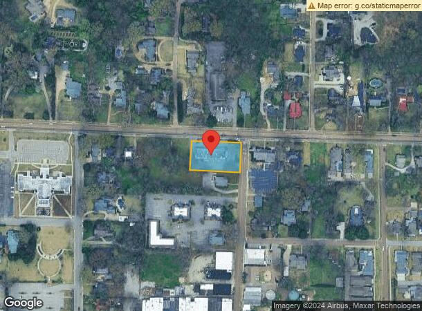  185 N Main St, Collierville, TN Parcel Map