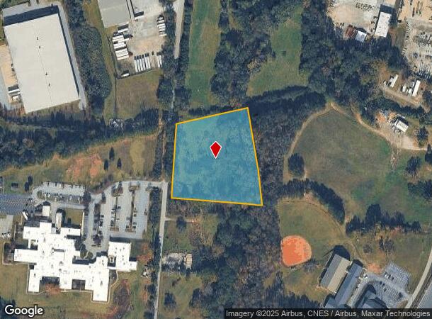  2691 E Phillips Rd, Greer, SC Parcel Map