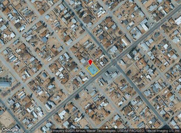 705 N Fabens St, Fabens, TX Parcel Map