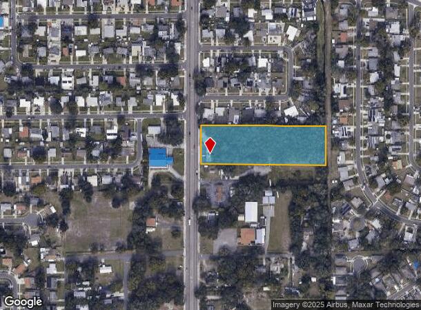  2124 S 78Th St, Tampa, FL Parcel Map