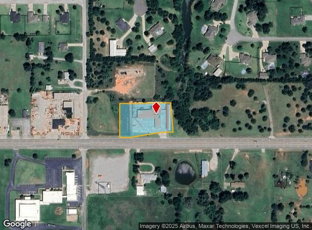 7007 E Highway 37, Tuttle, OK Parcel Map