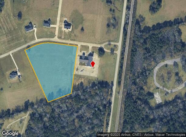  105 Saddle Creek Dr, Lufkin, TX Parcel Map