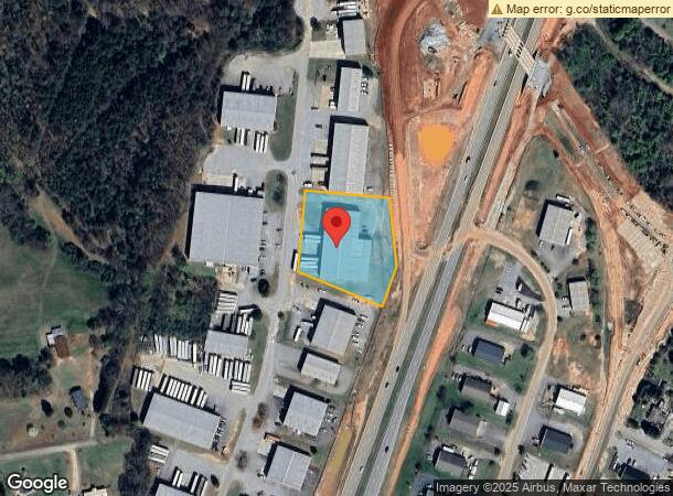 110 Twenty Nine Ct, Williamston, SC Parcel Map