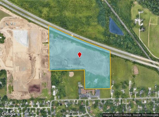 10255 Archer Dr, Brownsburg, IN Parcel Map