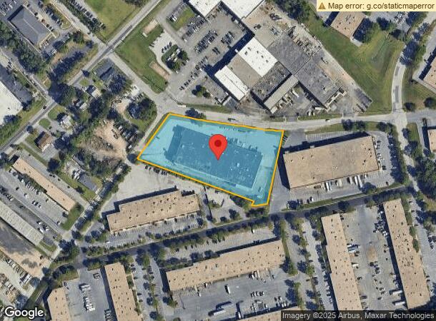  1601 Knecht Ave, Halethorpe, MD Parcel Map