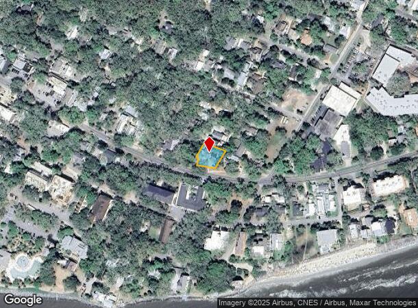 641 Ocean Blvd, Saint Simons Island, GA Parcel Map