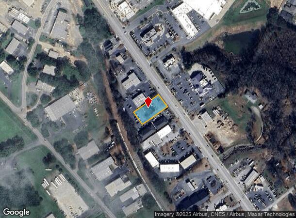  883 Ne Main St, Simpsonville, SC Parcel Map