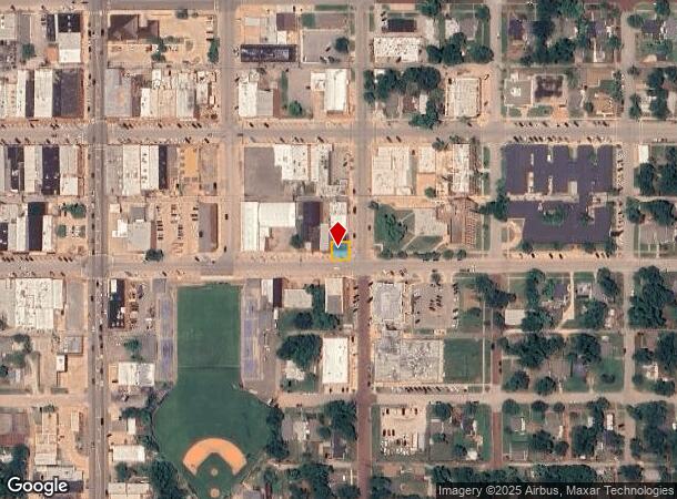  127 S Broad St, Guthrie, OK Parcel Map