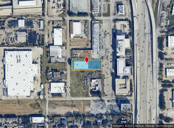 1308 N 1St St, Bellaire, TX Parcel Map