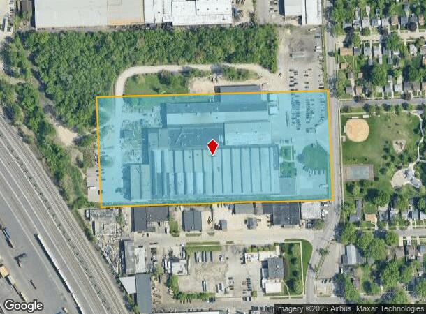  965 Wanda St, Ferndale, MI Parcel Map