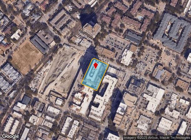  3219 Knox St, Dallas, TX Parcel Map