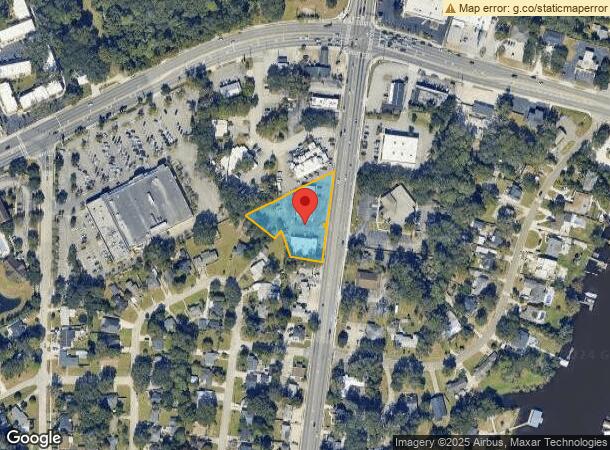  1712 University Blvd S, Jacksonville, FL Parcel Map