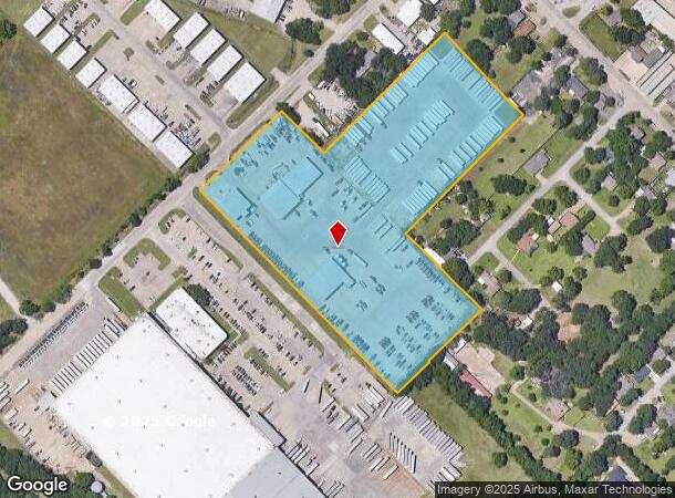  215 Environmental Way, Seagoville, TX Parcel Map