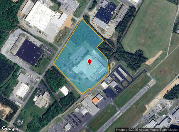  1710 Airport Rd, Monroe, NC Parcel Map