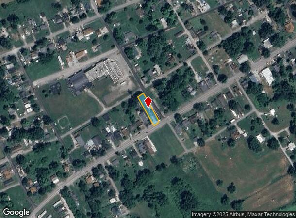 1302 Main St, West Point, KY Parcel Map