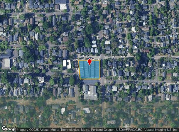  1666 Se Lambert St, Portland, OR Parcel Map