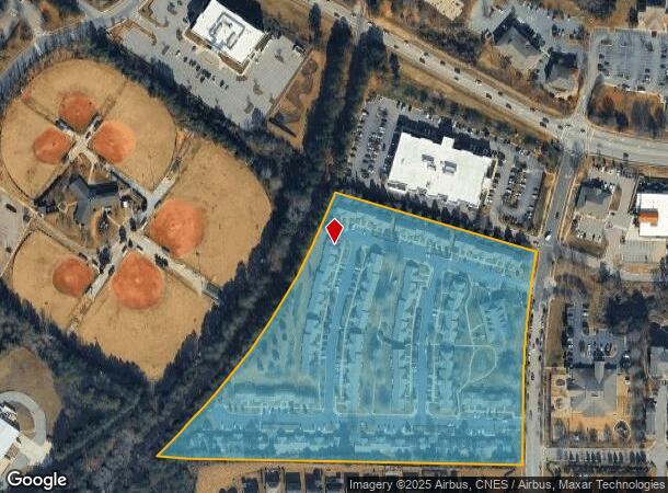 1924 Branch River Way, Wake Forest, NC Parcel Map