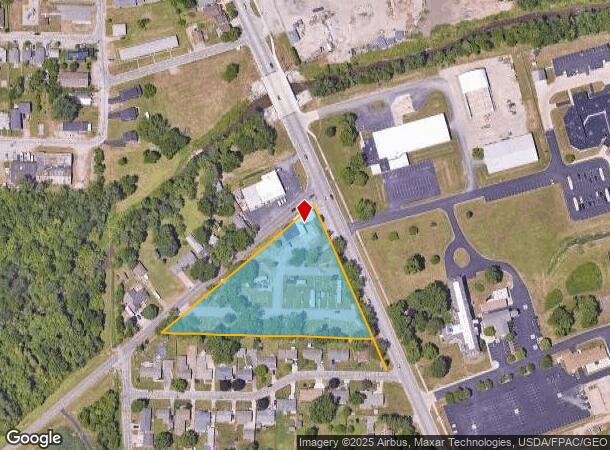  2801 Columbus Ave, Sandusky, OH Parcel Map