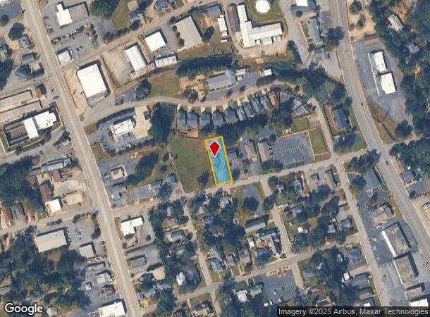  205 E Highland Ave, Anderson, SC Parcel Map