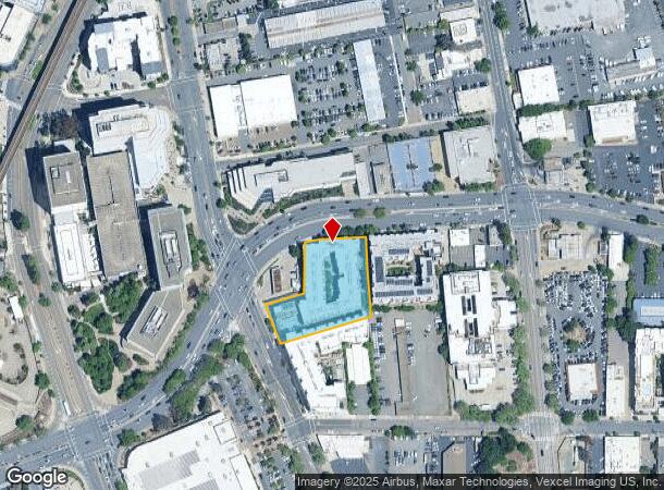  1960 N Main St, Walnut Creek, CA Parcel Map