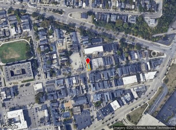  500 E 13Th St, Cincinnati, OH Parcel Map