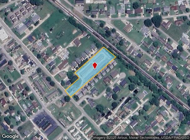 4Th St, South Point, OH Parcel Map