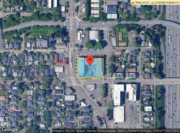  1406 N Prescott St, Portland, OR Parcel Map