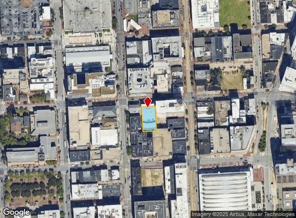 315 W Fayette St, Baltimore, MD Parcel Map