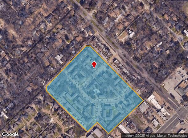 10429 Lone Tree Ln, Dallas, TX Parcel Map