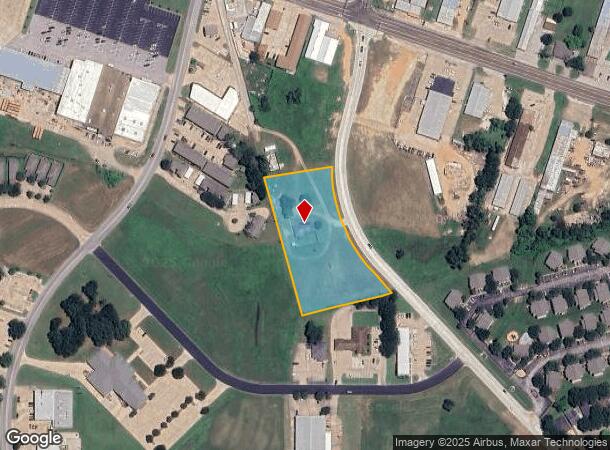  2224 S Chappell Hill St, Brenham, TX Parcel Map