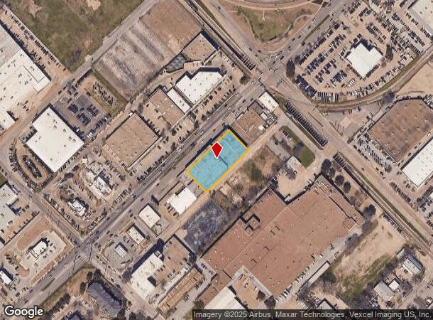  2626 W Mockingbird Ln, Dallas, TX Parcel Map