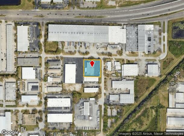  6840 Cross Bayou Dr, Seminole, FL Parcel Map