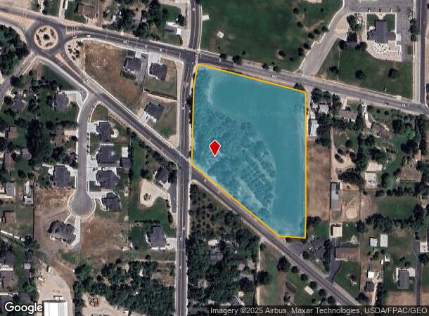 592 W Pleasant View Dr, Ogden, UT Parcel Map