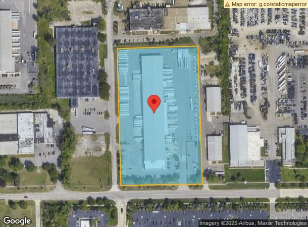  34800 Goddard Rd, Romulus, MI Parcel Map