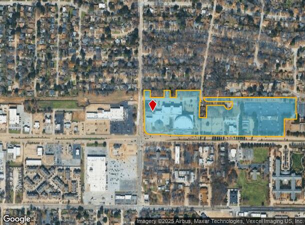  2011 S Fielder Rd, Arlington, TX Parcel Map