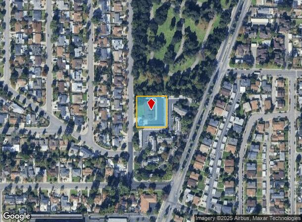  616 Sycamore Ave, Claremont, CA Parcel Map