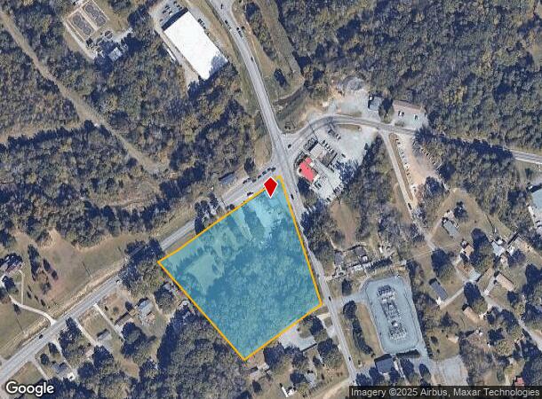  7619 Secrest Shortcut Rd, Indian Trail, NC Parcel Map