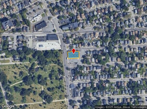  1548 Broad St, Cranston, RI Parcel Map
